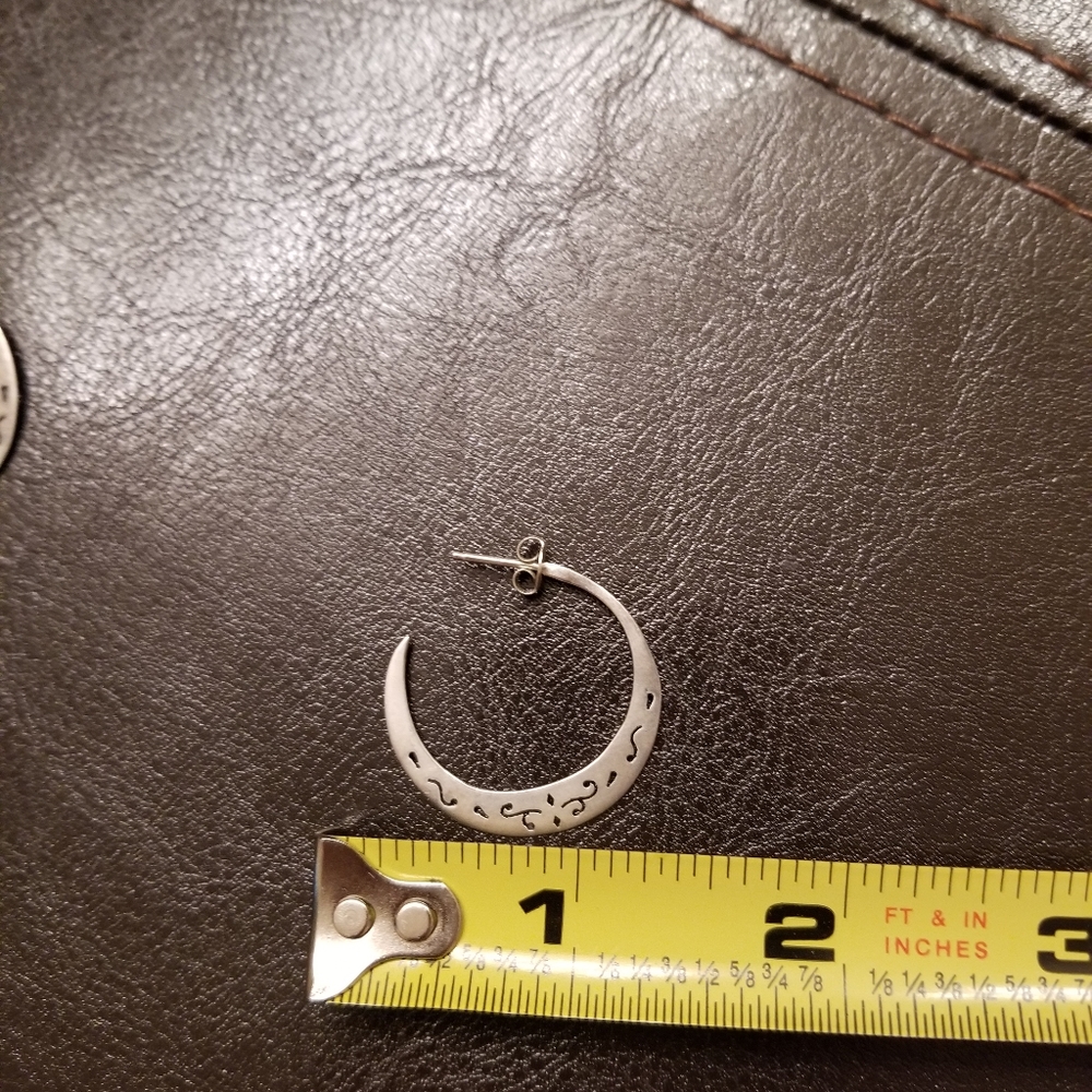 Silver earrings - Picture 3 of 4